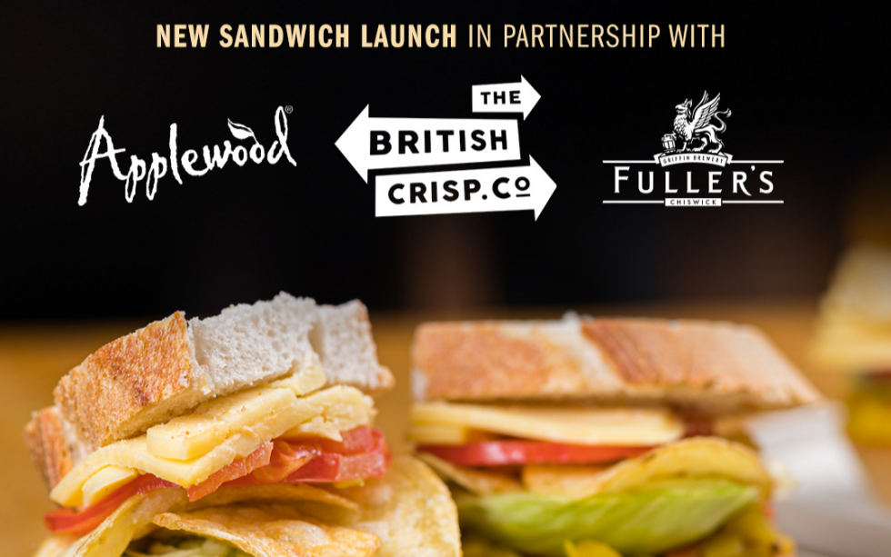 Applewood and British Crisp Co put crisps sandwich on the menu at